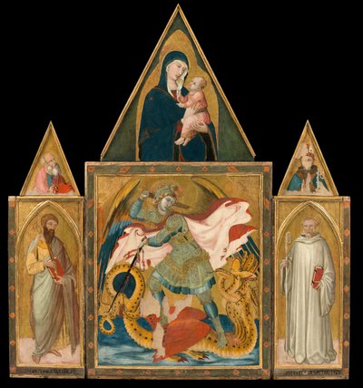 Ambrogio Lorenzetti - Polyptyque de l